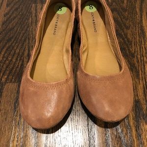 New Lucky Brand leather flats SZ 8
